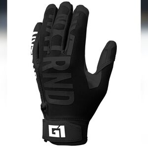 Black G1 Football Gloves NEW